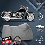 ULTRASHOP Harley-Davidson Softail Deluxe Su Geçirmez Motosiklet Brandası Dış Mekan Motosiklet Örtüsü