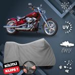 ULTRASHOP Harley-Davidson Softail Rocker C Su Geçirmez Motosiklet Brandası Dış Mekan Motosiklet Örtüsü