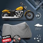 ULTRASHOP Harley-Davidson Softail Street Bob Su Geçirmez Motosiklet Brandası Dış Mekan Motosiklet Örtüsü