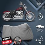 ULTRASHOP Harley-Davidson Sportster 72 Su Geçirmez Motosiklet Brandası Dış Mekan Motosiklet Örtüsü