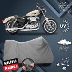 ULTRASHOP Harley-Davidson Sportster 883 Low Su Geçirmez Motosiklet Brandası Dış Mekan Motosiklet Örtüsü