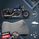 ULTRASHOP Harley-Davidson Sportster Forty-Eight Su Geçirmez Motosiklet Brandası Dış Mekan Motosiklet Örtüsü