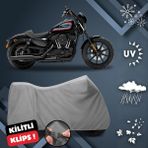 ULTRASHOP Harley-Davidson Sportster Iron 1200 Su Geçirmez Motosiklet Brandası Dış Mekan Motosiklet Örtüsü