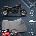 ULTRASHOP Harley-Davidson Street Rod Su Geçirmez Motosiklet Brandası Dış Mekan Motosiklet Örtüsü