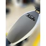 ULTRASHOP Kuba 180 Gri Sele Kılıfı Su Geçirmez Motosiklet Sele Kılıfı Logolu Sele Koltuk Kılıfı-X