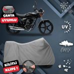 ULTRASHOP Mondial 100 Superboy I Motosiklet Brandası Arka Çanta Uyumlu Su Geçirmez Motosiklet Branda