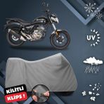 ULTRASHOP Mondial 125 Vulture I Su Geçirmez Motosiklet Brandası Dış Mekan Motosiklet Örtüsü
