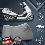 ULTRASHOP Mondial 250 Jet Max Su Geçirmez Motosiklet Brandası Dış Mekan Motosiklet Örtüsü
