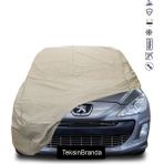ULTRASHOP Peugeot 308 1 (2007 - 2013) Araba Brandası Su Geçirmez Branda Miflonlu Premıum Oto Branda - Tam Branda