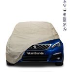 ULTRASHOP Peugeot 308 2 (2013 - 2021) Araba Brandası Su Geçirmez Branda Miflonlu Premıum Oto Branda - Tam Branda