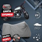 ULTRASHOP Regal Raptor Dd 250E-2A Motosiklet Brandası Arka Çanta Uyumlu Motosiklet Branda