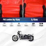 ULTRASHOP Regal Raptor Dd 250E-9B Motosiklet Brandası Su Geçirmez Branda Kırmızı Branda Motor Branda Xxl - Bağlantı Klipsi