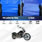 ULTRASHOP Regal Raptor Dd Spt 350 Motosiklet Brandası Su Geçirmez Branda Mavi Branda Motor Branda - Bağlantı Klipsi