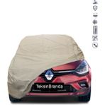 ULTRASHOP Renault Clio 4 (2012 - 2019) Hb Araba Brandası Su Geçirmez Branda Miflonlu Uv Korumalı Oto Branda - Tam Branda