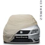 ULTRASHOP Seat Toledo 4 Araba Brandası Su Geçirmez Branda Miflonlu Uv Korumalı Oto Branda - Tam Branda