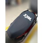 ULTRASHOP Sym Symply Siyah Sele Kılıfı Su Geçirmez Motosiklet Sele Kılıfı Logolu Sele Koltuk Kılıfı-X