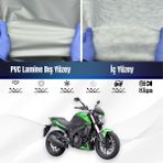 ULTRASHOP Ultra Shop Bajaj Dominar 400 Ug Su Geçirmez Motosiklet Branda 4 Mevsime Uygun Motor Brandası - Gri