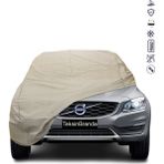 ULTRASHOP Volvo S60 2 (2010 - 2018) Araba Brandası Su Geçirmez Branda Miflonlu Uv Korumalı Oto Branda - Tam Branda