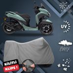 ULTRASHOP Yamaha Tricity 125 Su Geçirmez Motosiklet Brandası Dış Mekan Motosiklet Örtüsü