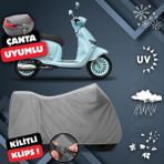 ULTRASHOP Yukı Mojito 125 Motosiklet Brandası Arka Çanta Uyumlu Su Geçirmez Motosiklet Branda