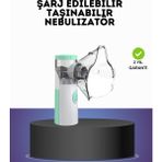 Ultrasonik Frekanslı Şarj Edilebilir Nebülizatör