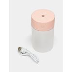 Ultrasonik Hava Nemlendirici Buhar Makinesi ve Aroma Difüzörü 260 Ml Pudra Bebek Pembesi