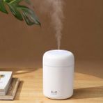 Ultrasonik Hava Nemlendirici Buhar Makinesi Ve Aroma Difüzörü Led Işıklı 300ml Hava Oda Araç