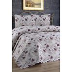 Ultrasonik Kapitoneli Helin Çift Kişilik Yatak Örtüsü - Çok Renkli - 235 x 250 cm