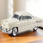 Ultratekno 1952 Lincoln Capri Model Retro Araba Bej Bluetooth Hoparlör
