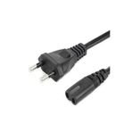 Ultratekno Ac Power Güç Kablosu Tv-Radyo -Notebook Adaptör Için 2 Pin Teyip Fişi 1,5 Metre