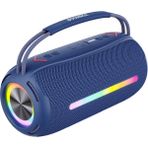 Ultratekno Boombox360 Mavi 20 W Su Geçirmez Taşınabilir Rgb Işıklı Bluetooth Hoparlör