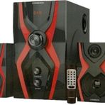 UltraTekno Carboon Serisi Bluetoothlu 4+1 Dijital Ekran Radyolu USB Tf Destekli Ses Sistemi 52 Watt