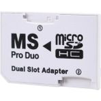 Ultratekno CR-5400 Micro Sd Memory Stick Pro Duo Çevirici Hafıza Kartı Adaptörü - Beyaz