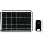 Ultratekno Ips-61 1080P Solar Güneş Panelli Ip Kamera Outdoor Wifi Güvenlik Kamerası - Beyaz