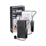 ULTRATEKNO Kablosuz Mikrofonlu Rehber Amfisi 3" Subwoofer Hoparlör Bluetooth Fm Usb Tf Kart Destekli Hoparlör