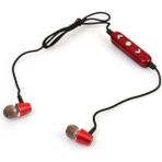 Ultratekno MS-T14 TF Kart Destekli Sporcu Metal Kırmızı Bluetooth Kulak İçi Kulaklık