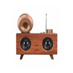ULTRATEKNO Müzik Apollo B6 Gramofon Radyo 3d Ses Teknolojisi Yüksek Ses Kalitesi Nostaljik