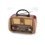 Ultratekno Nostaljik Ahşap Radyo Bluetootlu Usb Sd Mp3 Ns-8068Bt