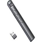 Ultratekno S7 Dijital Ekranlı Şarjlı Lazer Sunum Kumandası Şarj Göstergeli Lazer Powerpoint Laser Pointer Slayt