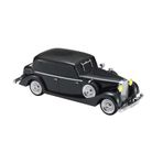 Ultratekno WS-1934 Pontiac Sedan Diecast Araba Siyah Bluetooth Hoparlör