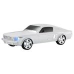 Ultratekno WS-1967BT Ford Mustang GT 1967 Model 10 W FM Radyo USB TF AUX Destekli Speaker Beyaz Bluetooth Hoparlör