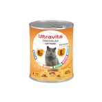 Ultravita 415 gr Premium Yüksek Proteinli Gurme Etli Konserve Yaş Kedi Maması