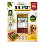 ULTRAVİTA Munchy Burgu Çubuk Köpek Kemiği 12Cm x 100 Adet %100 Doğal Sığır Derisinden Ödül