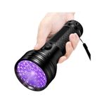 Ultraviyole Fener, Mor Işık Uv El fenerİ 51 LED, 395 NM Uv El Feneri