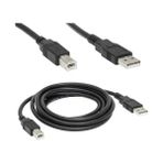 Ulu Bilgisayar USB 2.0 Yazıcı Kablosu Lazer Yazıcı Kablosu 1.5m Printer Yazıcı Kablosu