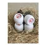 ULU KARDEŞLER İPLİK 50 Gr 4'lü Paket Toplam 200 Gr Cotton Beyaz Rengi El Örgü Ipi