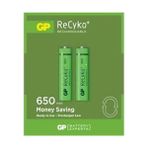Ulu Pazarlama Gp Recyko 650MAH Aaa Şarjlı Ince Pil 63C092 2li Kart (5570) - 1000 Adet