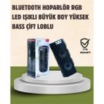 Ulu Pazarlama Kompakt Tasarım, Yüksek Ses Performansı – Çoklu Giriş Seçenekli Kablosuz Hoparlör (Bluetooth, Usb, Sd Kart, Aux) - Belirtilmemiş