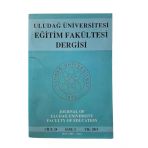 Uludağ Üniversitesi Eğitim Fakültesi Dergisi Cilt: 24 Sayı: 2 Yıl:2011 (İkinci El)