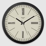 Uludagstore7 Premium Serisi Roma Rakamlı Modern Kadranlı Duvar Saati 35 cm Siyah